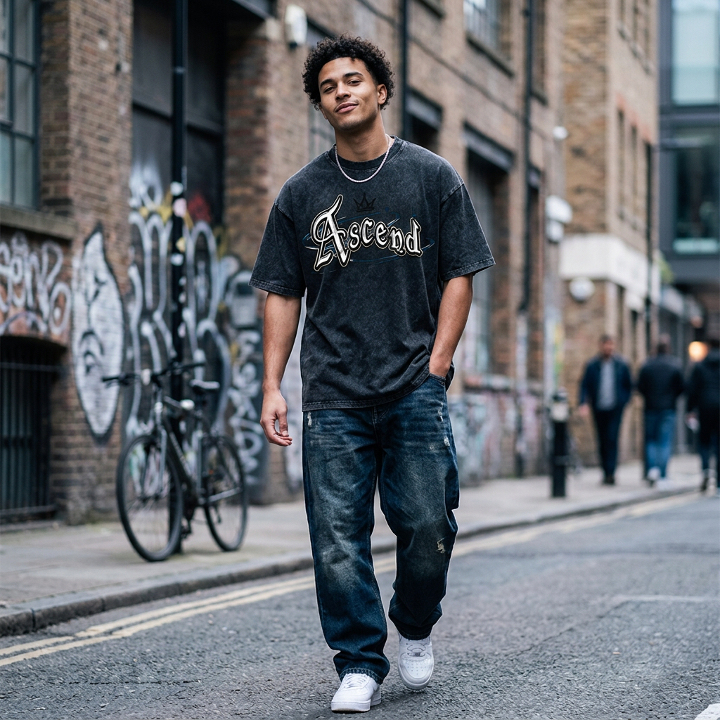 Retro,Baggy,Streetwear